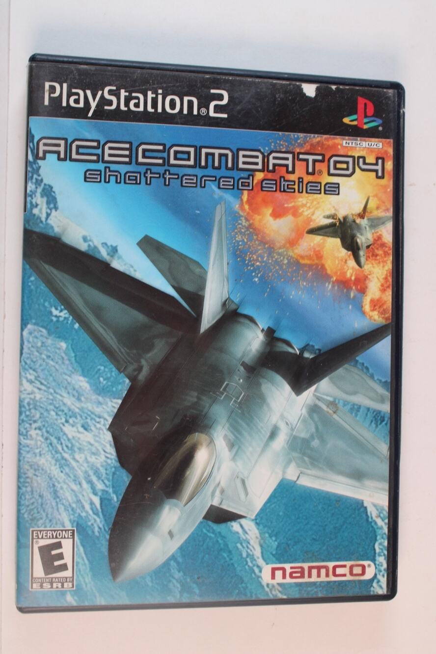 Ace Combat 04: Shattered Skies Greatest Hits (Sony PlayStation 2, 2001, PS2)